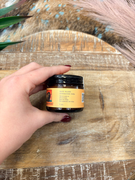 Small Bourbon, Vanilla, and Oud Premium Body Blend Whipped Bison Tallow