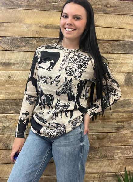 The Rodeo Days Vintage Top