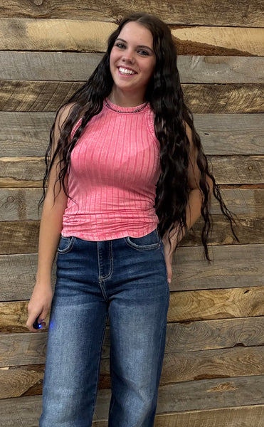 The Remember Those Fuchsia Tank Top