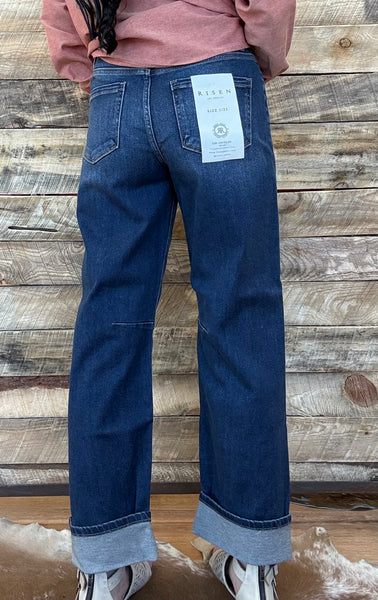 The Nellie Slouchy Crop Barrel Jean