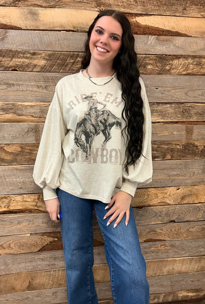 The Ride Em' Cowboy Vintage Sweatshirt