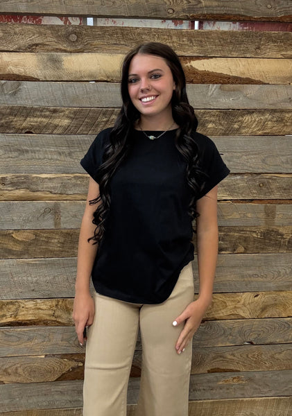 The Take It Basic Black Top