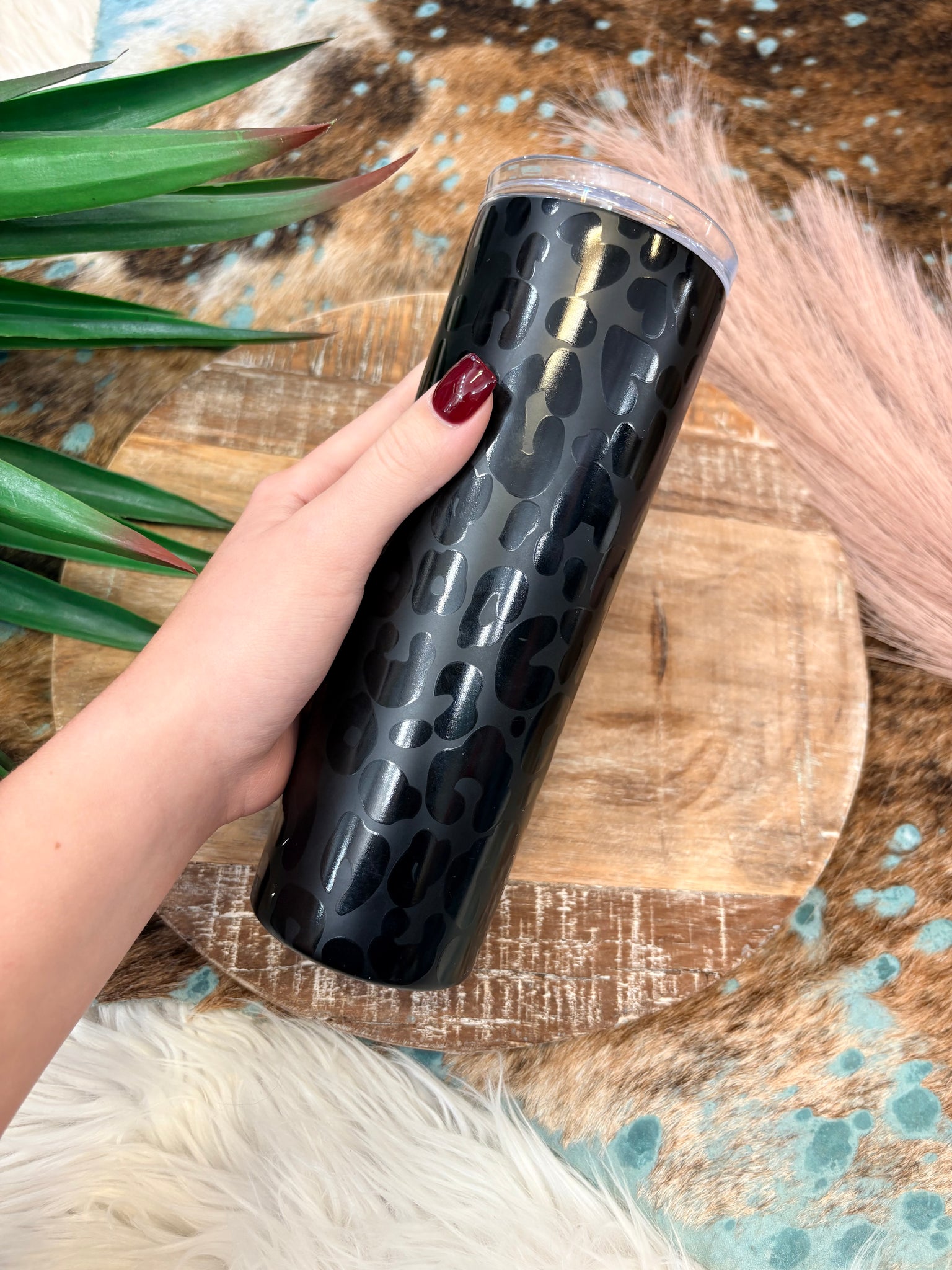 The Black Leopard Tumbler