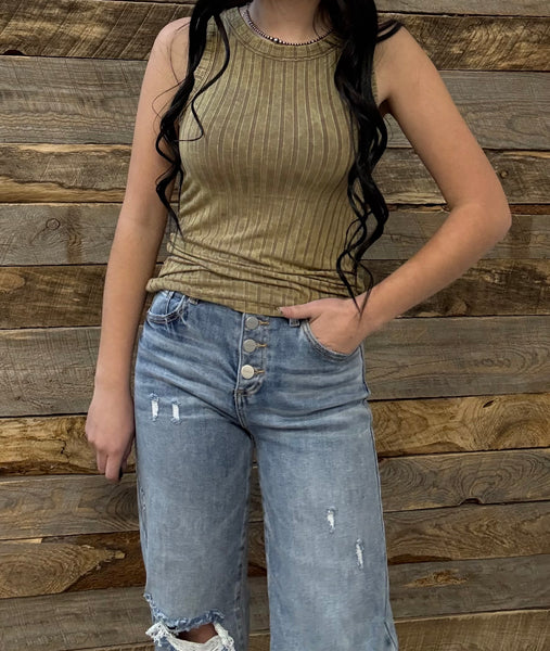 The Remember This Mocha Tank Top