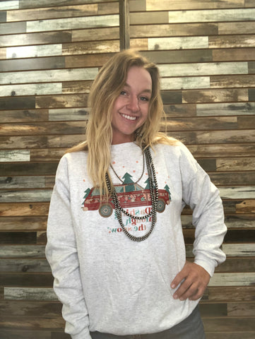 The Dashing Through The Snow Sweatshirt