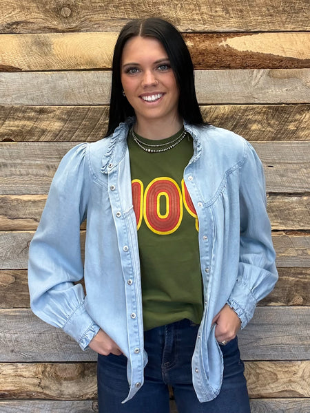The Denim Days Light Top