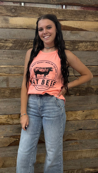 The Eat Beef Tank Top