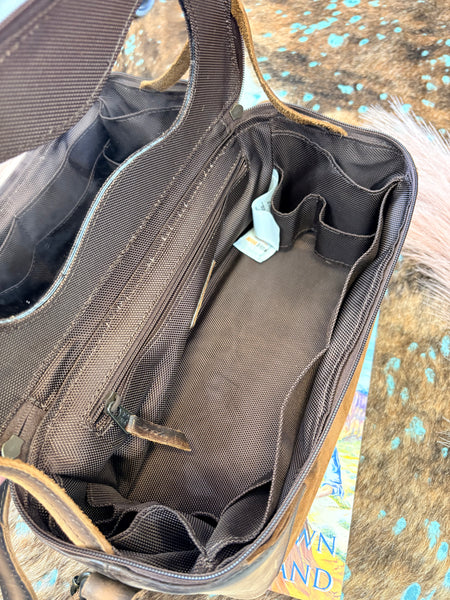 The Basic Leather Carry All Bag