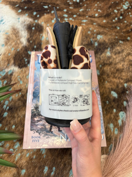 The Leopard Rollasole Sandals
