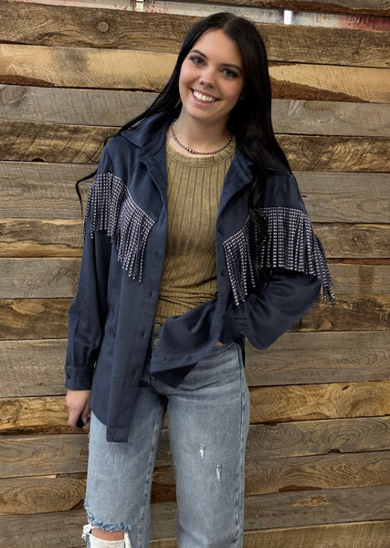 The Night Sky Cardigan Top