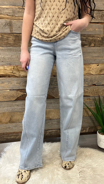 The Vivian Slouchy Barrel Jeans