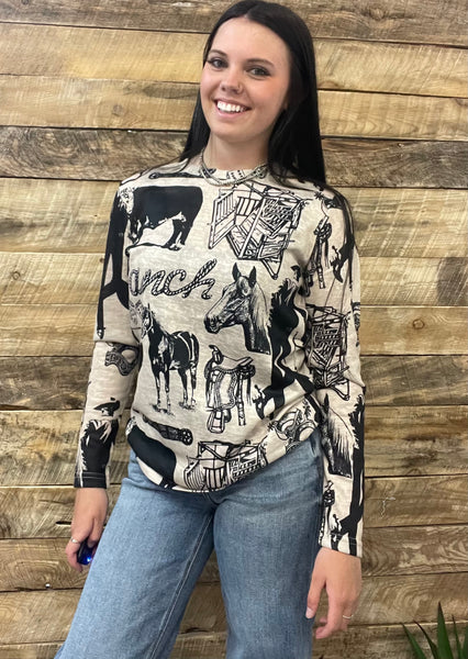 The Rodeo Days Vintage Top