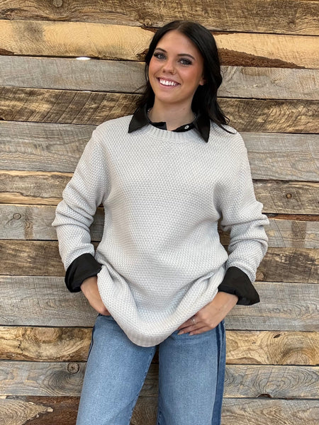 The I Went Bone Sweater