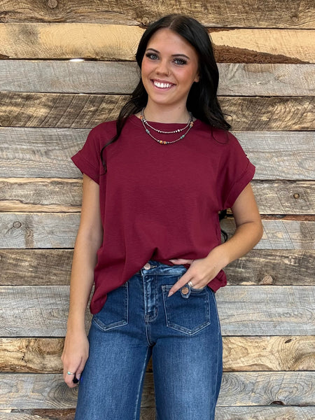 The Take It Basic Red Top