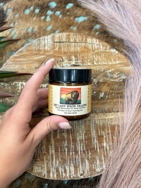 Unscented Face Fats Premium Whipped Bison Tallow