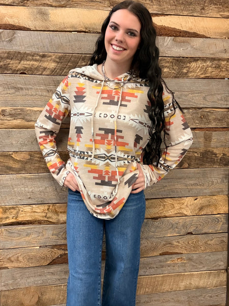 The Aztec Days Hooded Sweatshirt