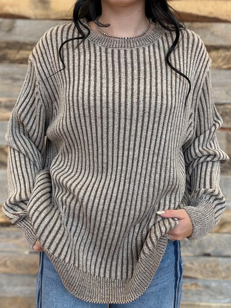 The New Way Brown Sweater