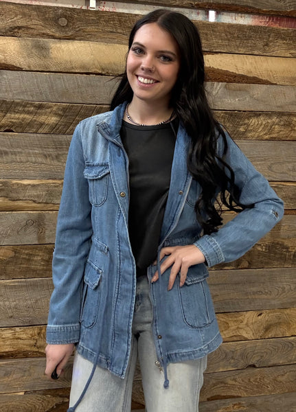 The Watch Out Denim Jacket