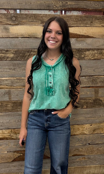 The Best Start Kelly Green Tank Top