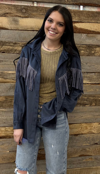 The Night Sky Cardigan Top