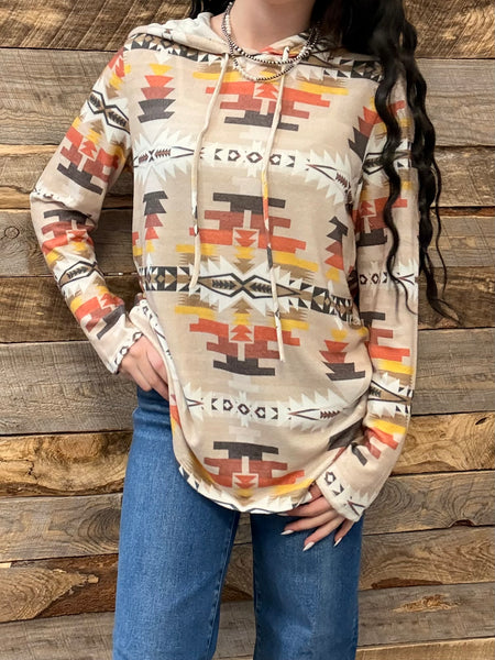 The Aztec Days Hooded Sweatshirt
