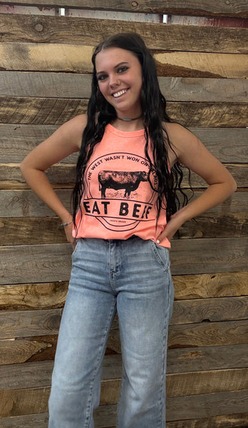 The Eat Beef Tank Top