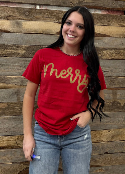 The Merry Red Tee