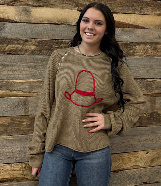 The All Hat Sweater Top