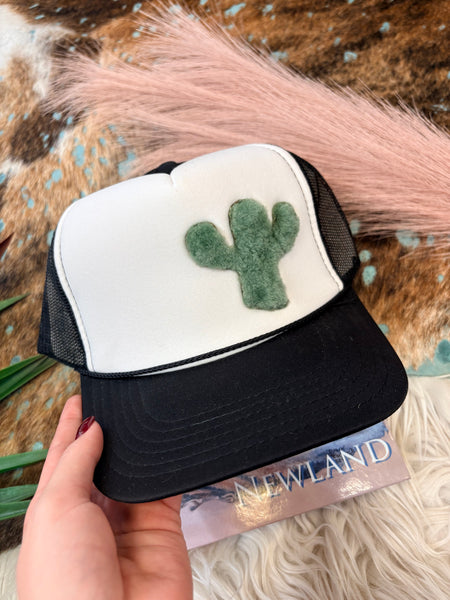 The Fuzzy Cactus Black Cap