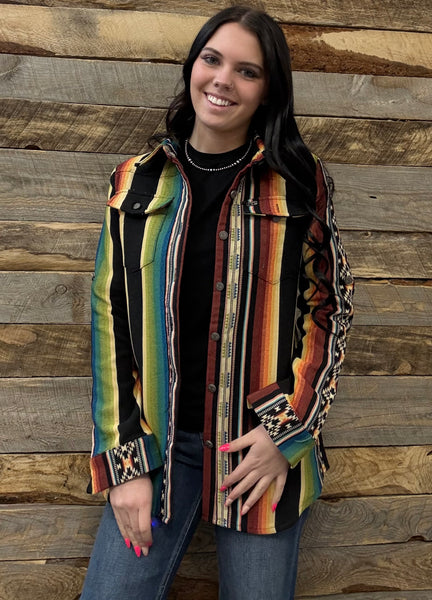 The Look Around Serape Top Cardigan