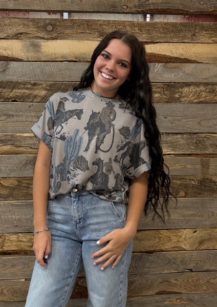 The Dusty Old Cowboy Top