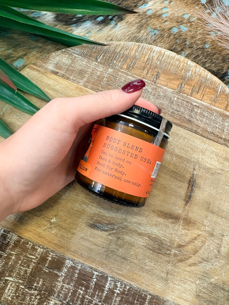 Frankincense and Wild Orange Premium Body Blend Whipped Bison Tallow