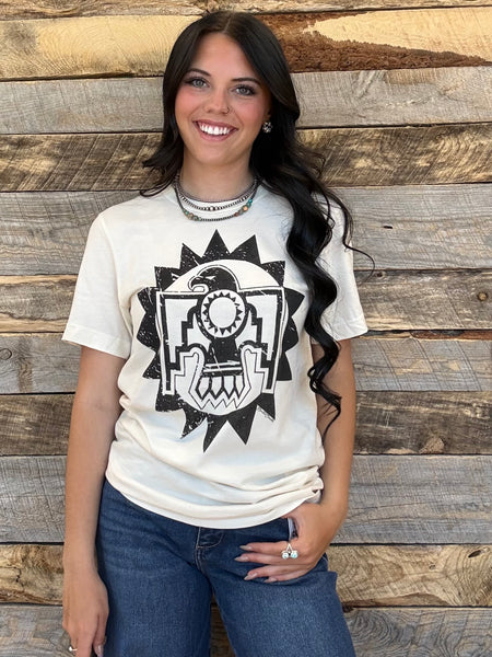 The Thunderbird Cream Tee