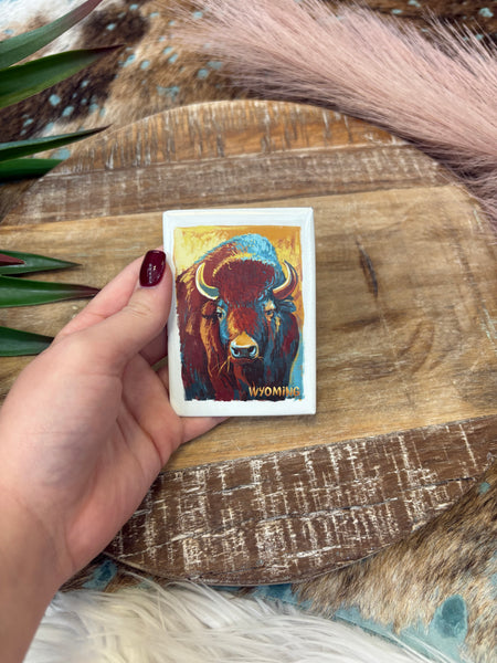 The Wyoming Buffalo Magnet