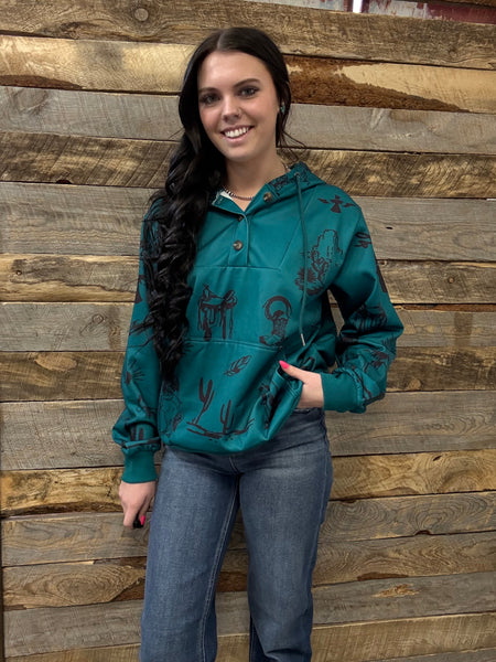 The Western Desert Hooded Sweatshirt