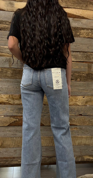 The Constance High Rise Wide Leg Jeans
