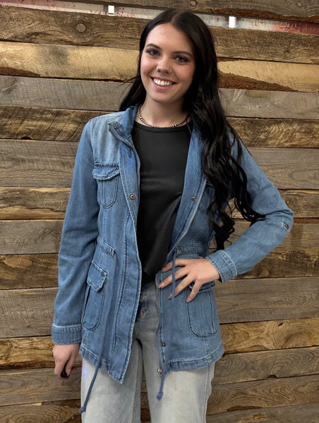 The Watch Out Denim Jacket