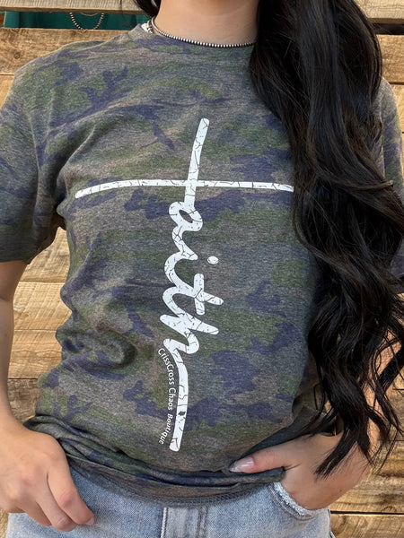 The Faith Camo Tee