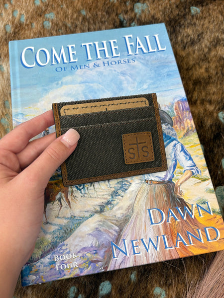 The Canvas Leather Card Wallet
