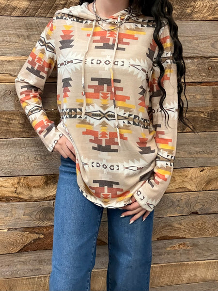 The Aztec Days Hooded Sweatshirt