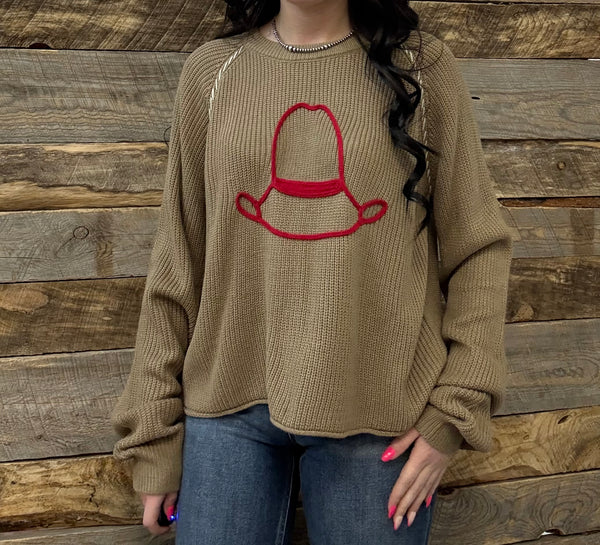 The All Hat Sweater Top