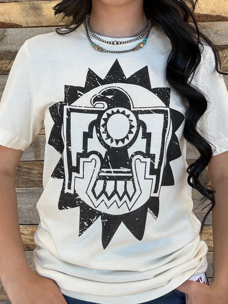 The Thunderbird Cream Tee