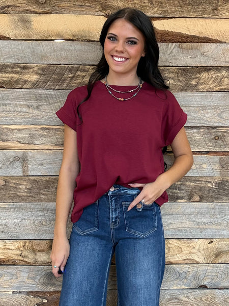 The Take It Basic Red Top