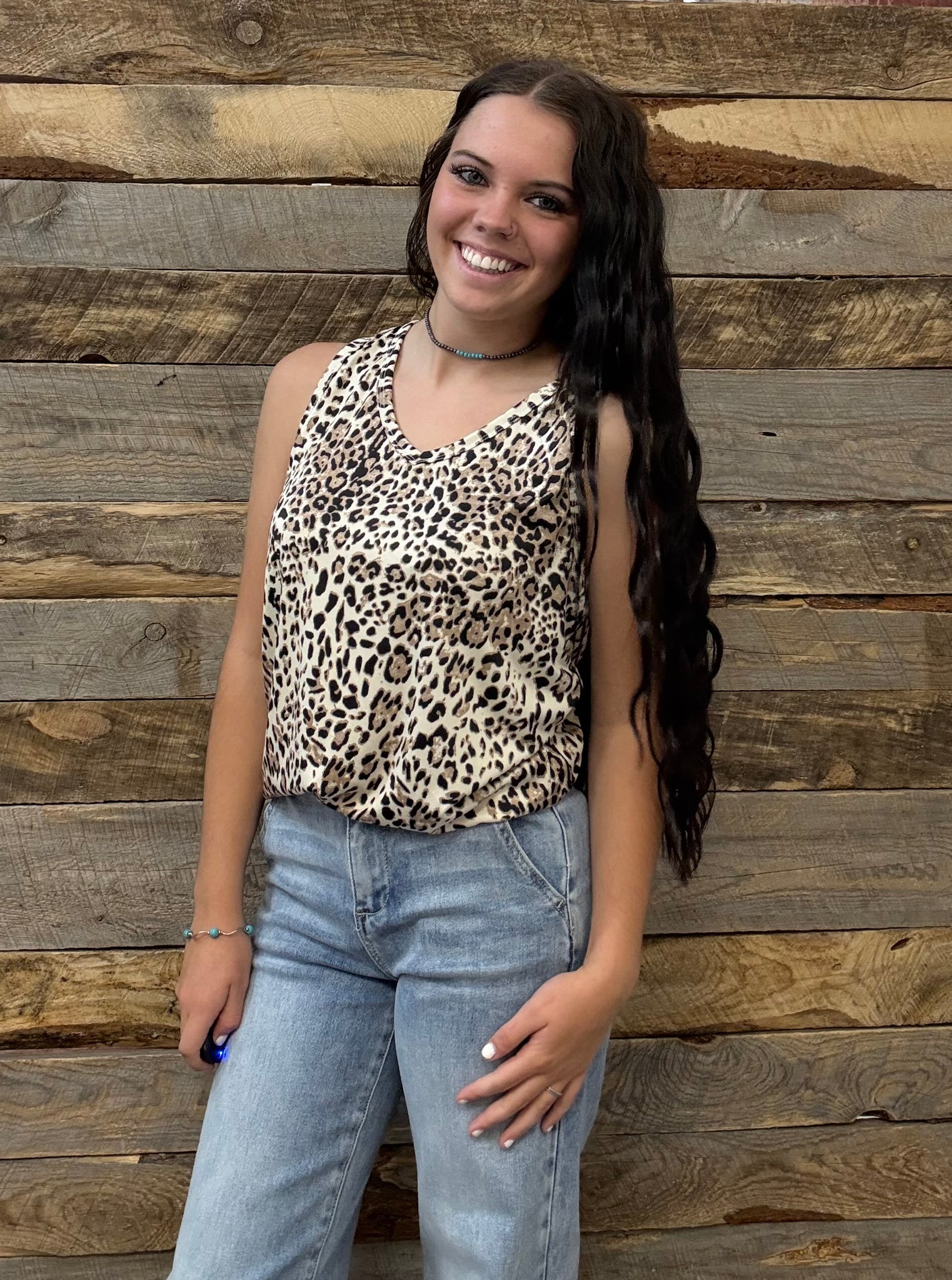 The Leopard Love Tank