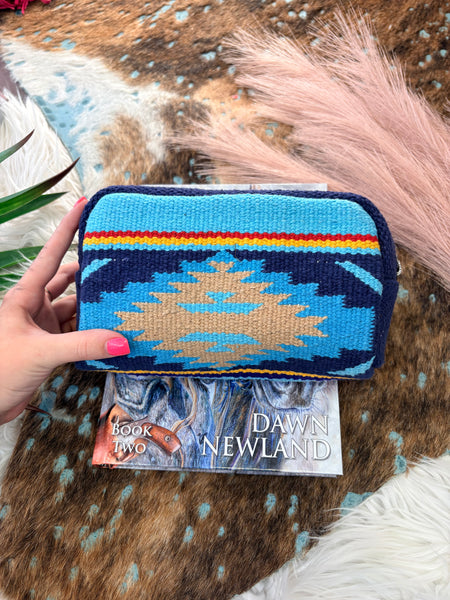 The Western Sky Cosmetic Bag