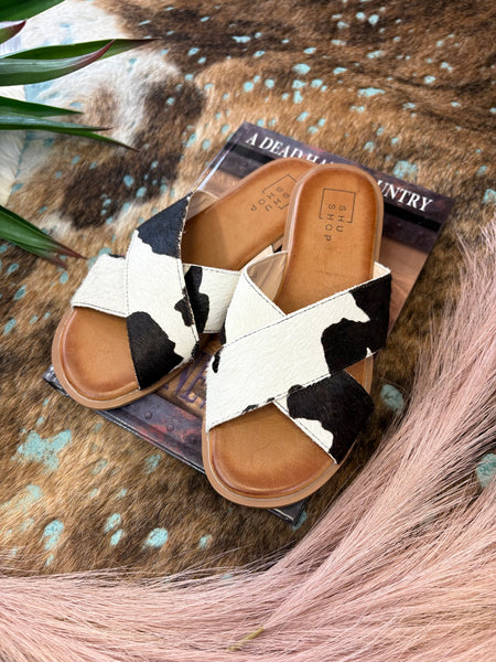 The Best Summer Cow Print Sandal