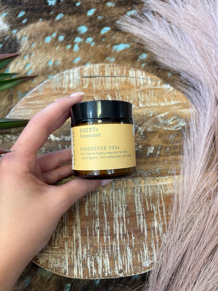 Unscented Face Fats Premium Whipped Bison Tallow