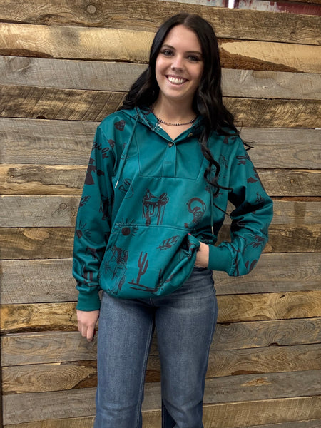 The Western Desert Hooded Sweatshirt