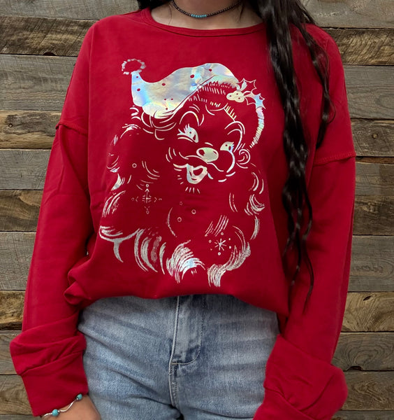 The Santa Slit Side Sweatshirt