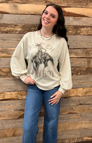The Ride Em' Cowboy Vintage Sweatshirt